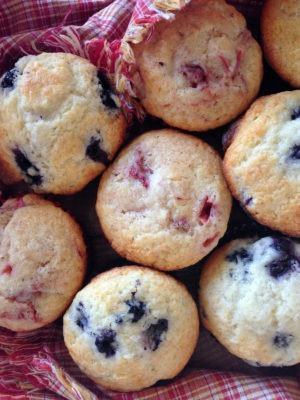 Muffins, Light and Sweet as Cake