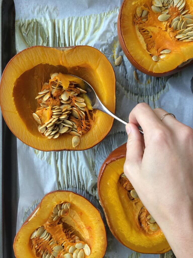 How to Roast a Pumpkin (for Homemade Pumpkin Puree)