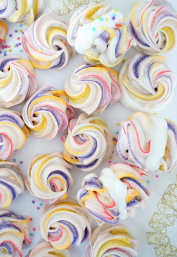 Sweet little Rainbow Meringues perfect for Spring :) Gluten Free Treats
