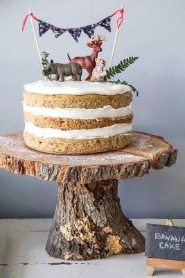 A Jungle Themed Baby Shower + A Banana Cake to Remember