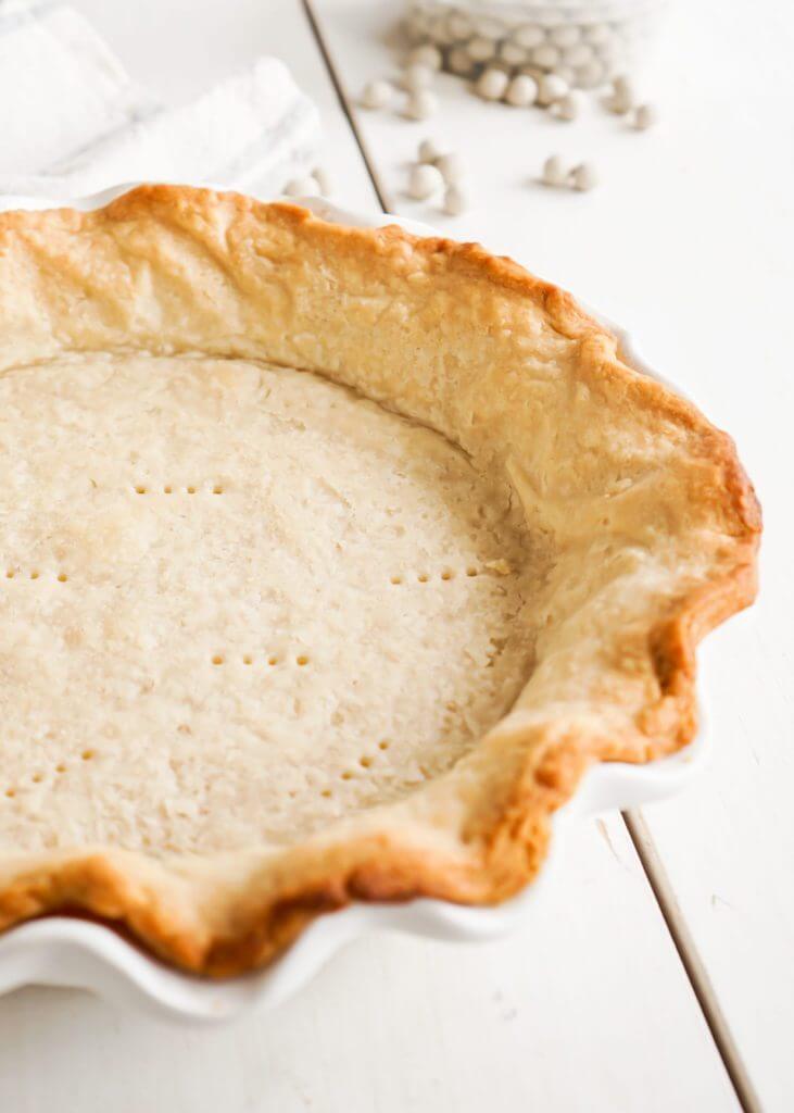 blind baking pie pastry