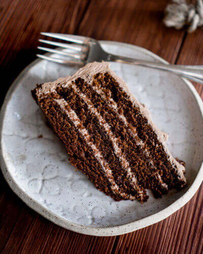 Classic 4 layer Chocolate Cake