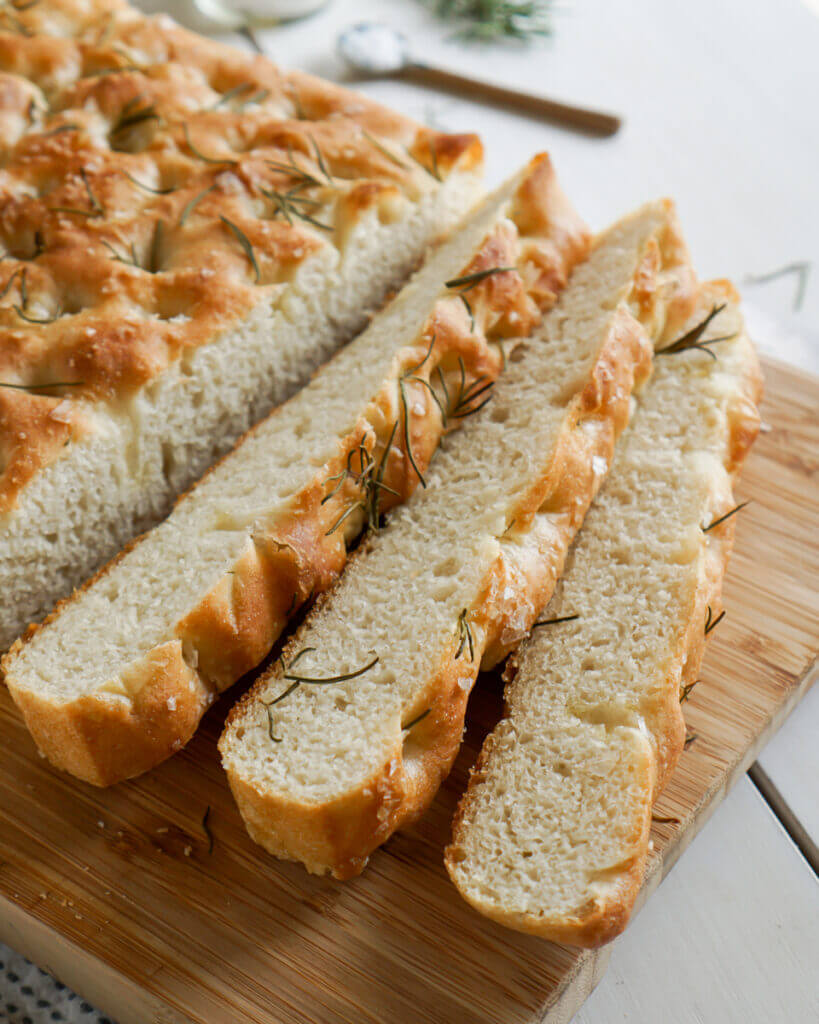 Homemade Rosemary Focaccia Bread 