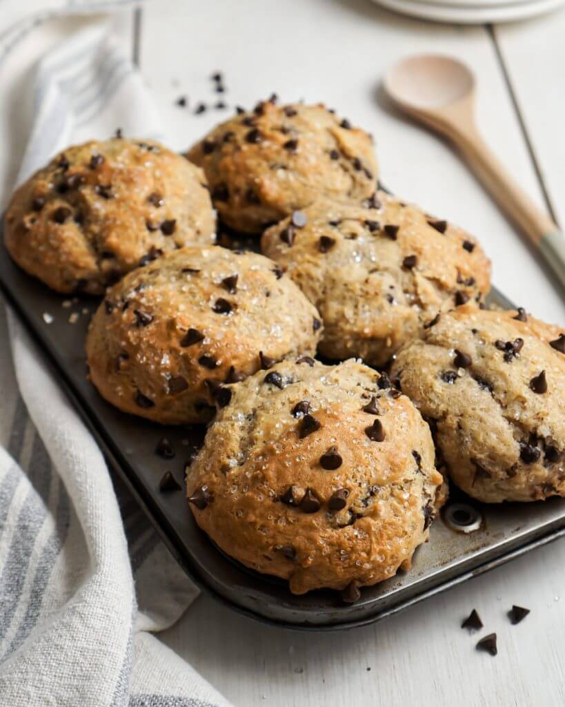  Bakery Style Chocolate Chip Muffins