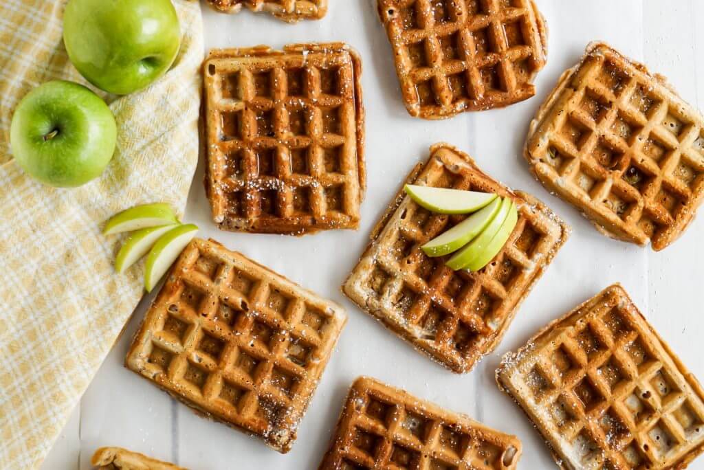 Apple Cinnamon Waffles