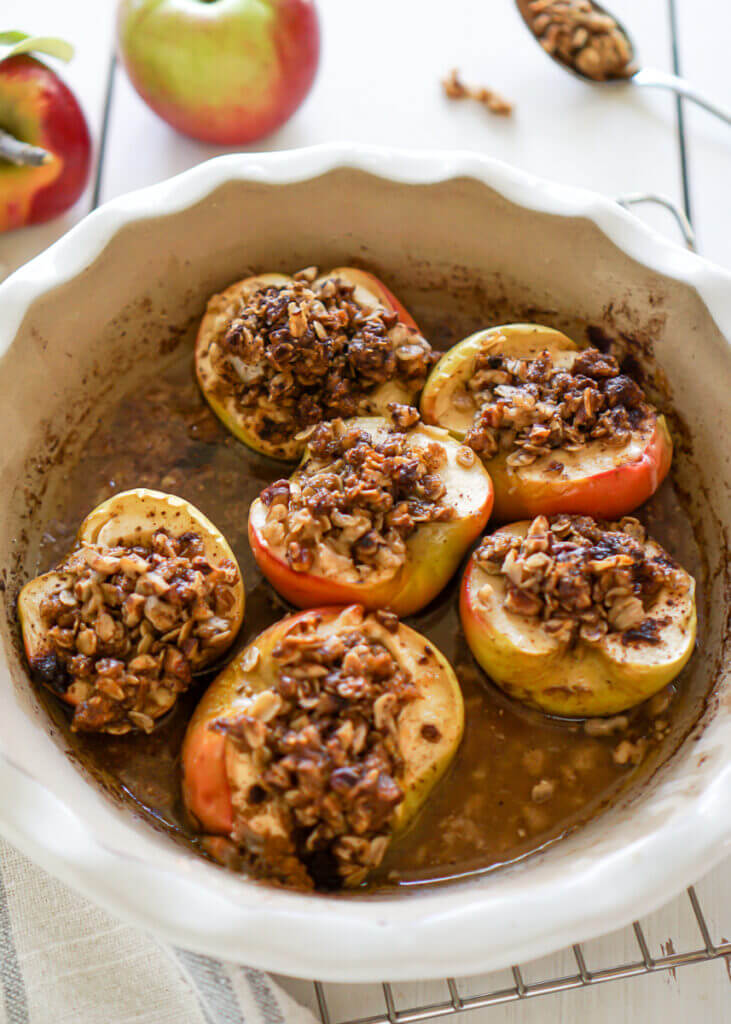 Baked Apples with Brown Sugar 