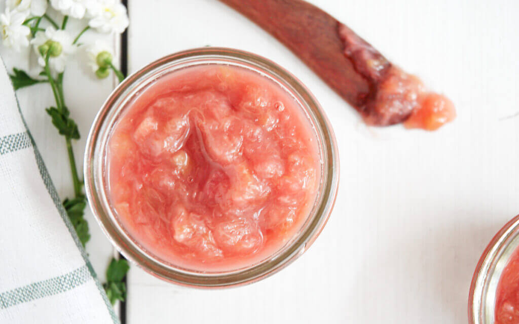 Rhubarb Ginger Compote