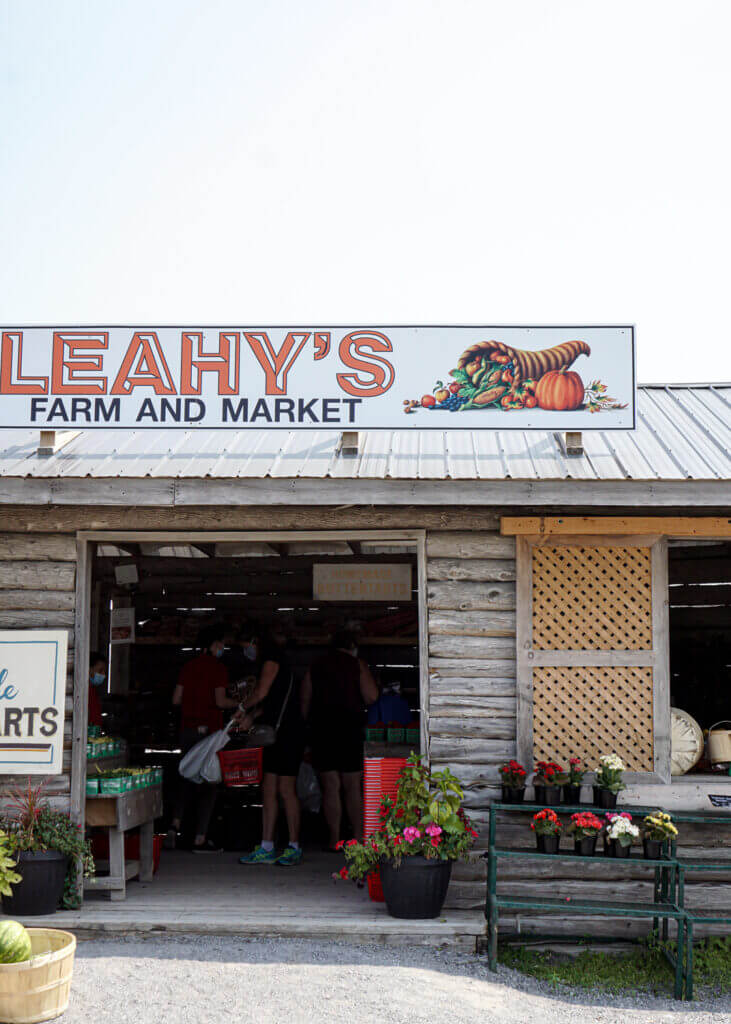 Leahy's Farmer's Market; Lakefield, Ontario, Canada
