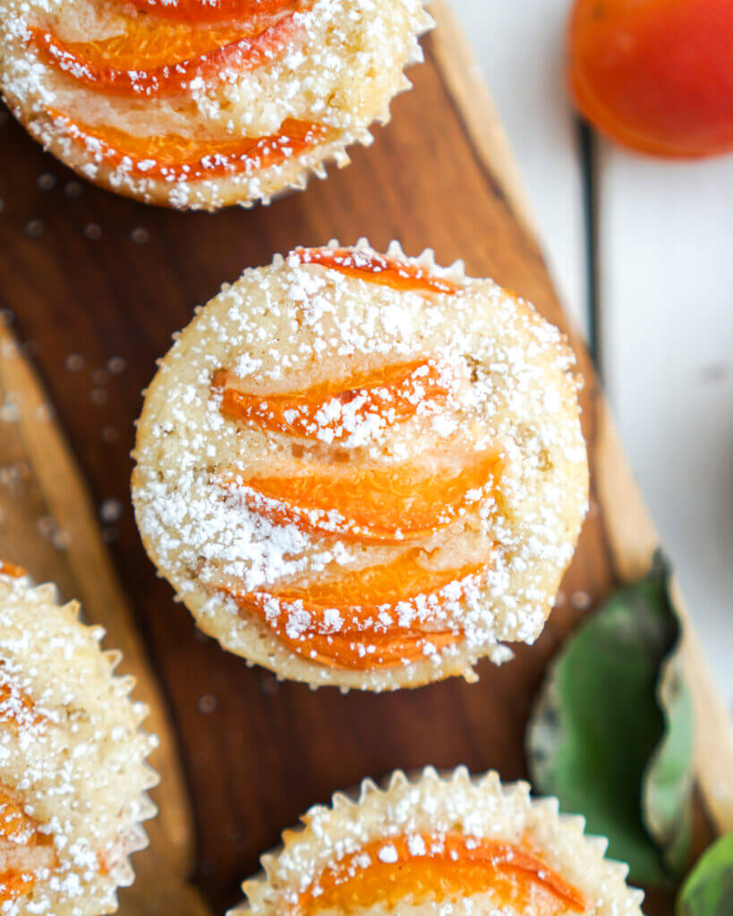 Apricot Cardamom Mini Cakes