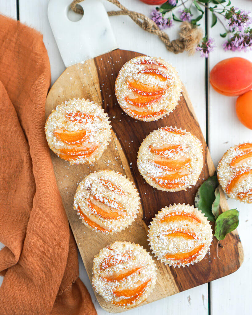 Apricot Cardamom Mini Cakes